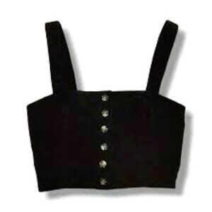 NWOT - Corduroy Crop Top